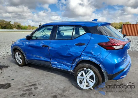2023 Nissan Kicks S z USA, uszkodzony, nr VIN 3N1CP5BV4PL562434